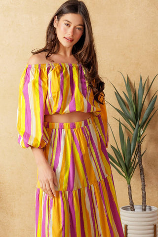 LIGHT UP MY LIFE POPLIN TOP - By Baano