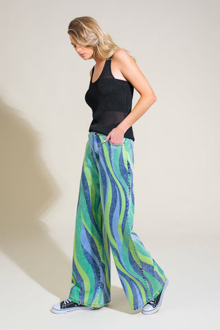 NAVIGATING LIFE DENIM PANTS - By Baano