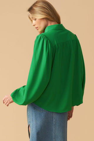 COMFORTABLE CHARM WOVEN TOP - By Baano