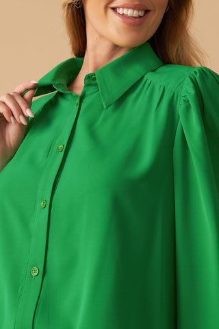 COMFORTABLE CHARM WOVEN TOP - By Baano