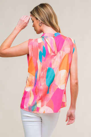 NATURE'S CHARM WOVEN TOP - By Baano