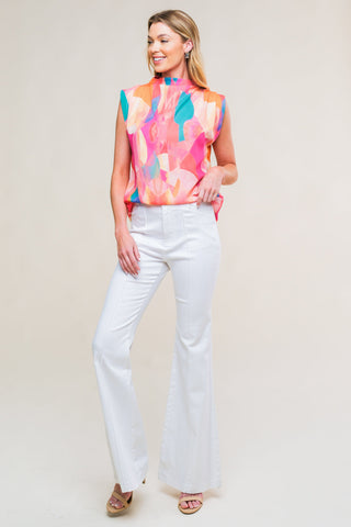 NATURE'S CHARM WOVEN TOP - By Baano