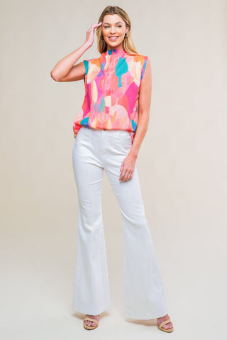 NATURE'S CHARM WOVEN TOP - By Baano