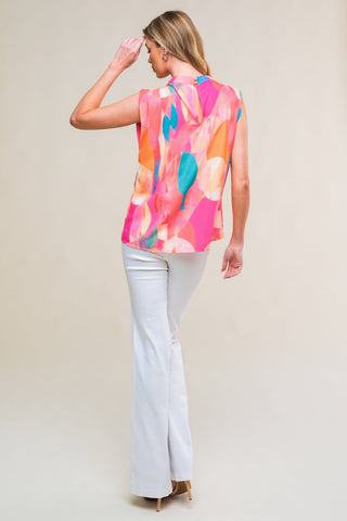 NATURE'S CHARM WOVEN TOP - By Baano