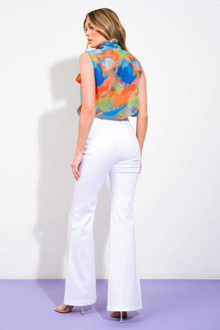 ALWAYS CELEBRATING WOVEN TOP - By Baano