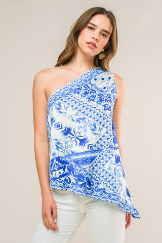 I'M PRETTY SURE WOVEN TOP - By Baano