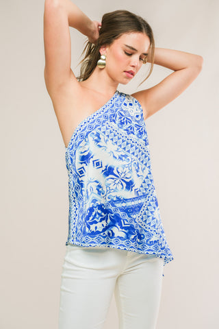 I'M PRETTY SURE WOVEN TOP - By Baano