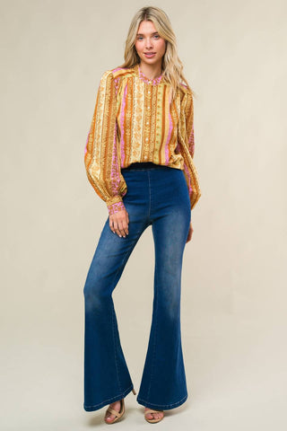 REFRESHING VIBE WOVEN TOP - By Baano