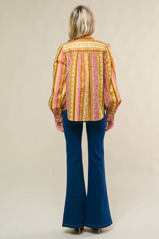 REFRESHING VIBE WOVEN TOP - By Baano