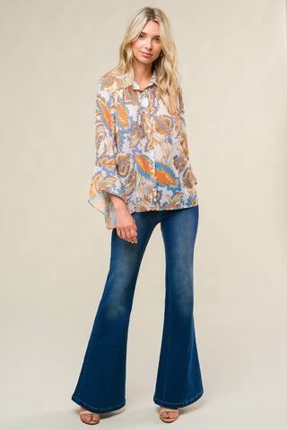 SWEET CRUSH WOVEN TOP - By Baano