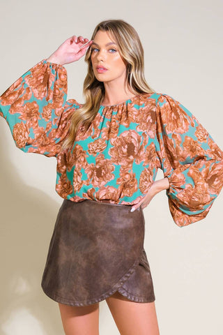 DELICATE HUE WOVEN TOP - By Baano