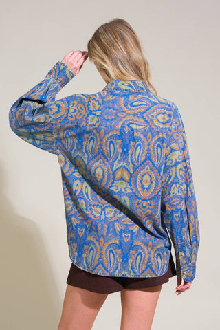 I'M IN CHARGE WOVEN TOP - By Baano