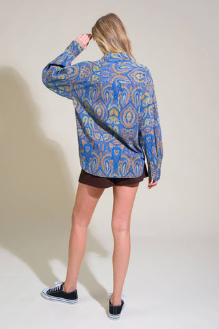 I'M IN CHARGE WOVEN TOP - By Baano