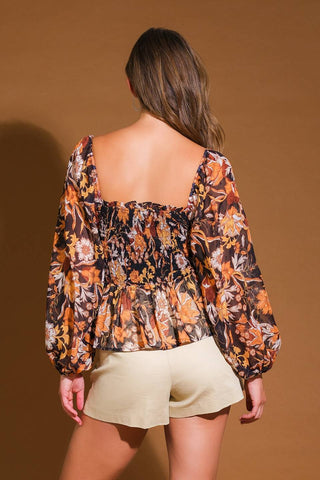 BEAMING PERFECTION WOVEN TOP - By Baano