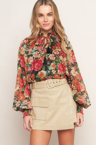 FOR THE DAY WOVEN TOP - By Baano