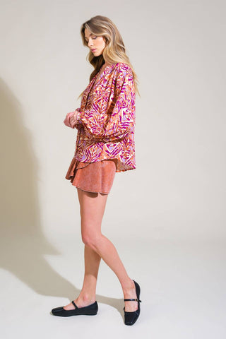 URBAN ELEGANCE WOVEN TOP - By Baano