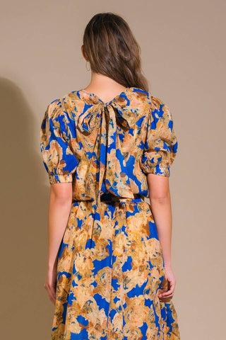 SWEETEST HARMONIES WOVEN TOP - By Baano