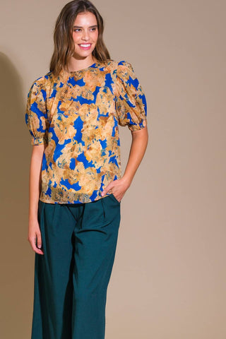 SWEETEST HARMONIES WOVEN TOP - By Baano