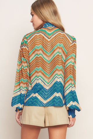 PICKING DAISIES WOVEN TOP - By Baano