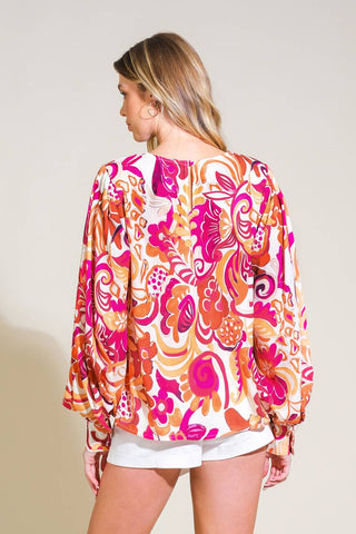 DELICATE TOUCH WOVEN TOP - By Baano