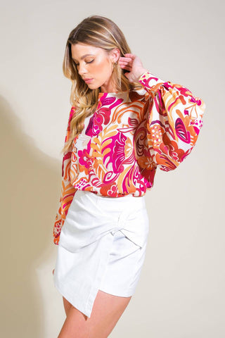 DELICATE TOUCH WOVEN TOP - By Baano