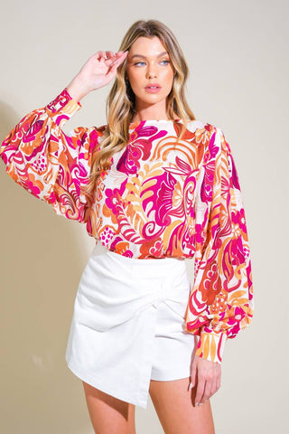 DELICATE TOUCH WOVEN TOP - By Baano