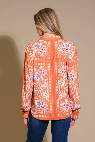 YOU NEVER CAN TELL WOVEN TOP - By Baano