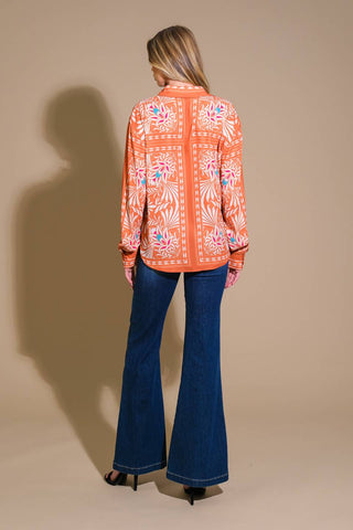 YOU NEVER CAN TELL WOVEN TOP - By Baano