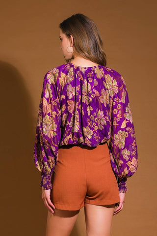 NEW RIVER WOVEN TOP - By Baano