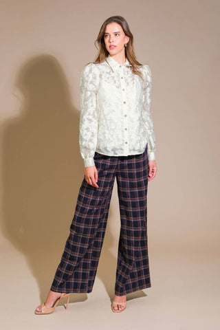 LUMINOUS GLOW WOVEN TOP - By Baano