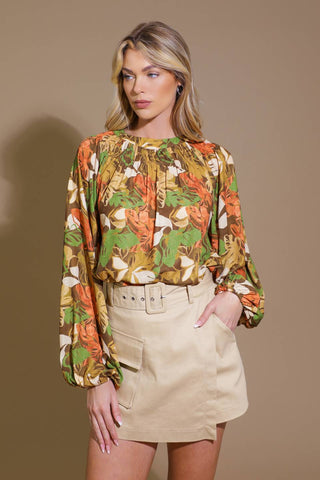 CALL IT LOVE WOVEN TOP - By Baano