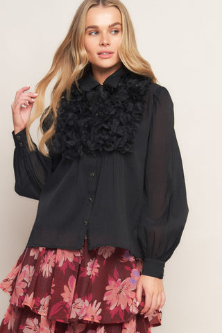 HAZY DAYS WOVEN TOP - By Baano