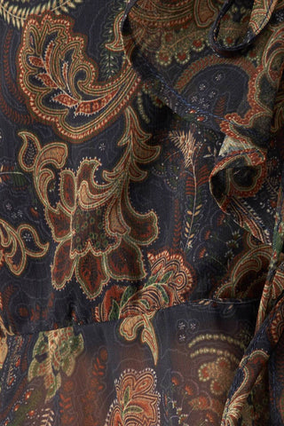 SECRET GARDEN WOVEN TOP - By Baano