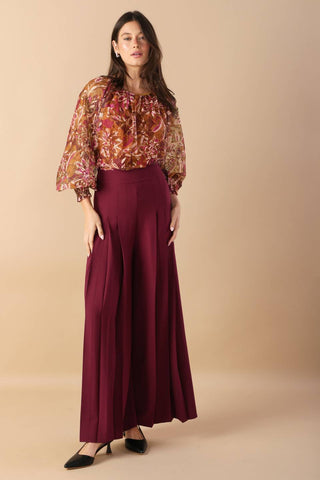 SUNSET STROLL WOVEN TOP - By Baano