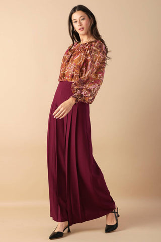 SUNSET STROLL WOVEN TOP - By Baano