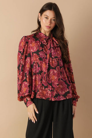 BEAUTIFUL EVENINGS WOVEN BLOUSE - By Baano