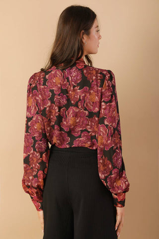 BEAUTIFUL EVENINGS WOVEN BLOUSE - By Baano