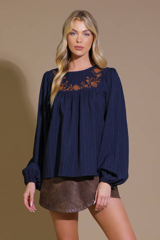ENCHANTED TO MEET WOVEN TOP - By Baano