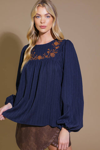 ENCHANTED TO MEET WOVEN TOP - By Baano