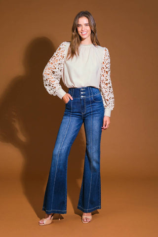 DAYDREAM FANTASIES WOVEN TOP - By Baano