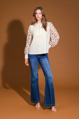 DAYDREAM FANTASIES WOVEN TOP - By Baano