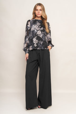 RUNAWAY HEARTS WOVEN TOP - By Baano