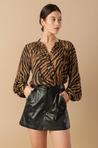LOVING MYSELF WOVEN TOP - By Baano