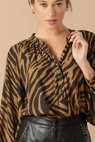 LOVING MYSELF WOVEN TOP - By Baano