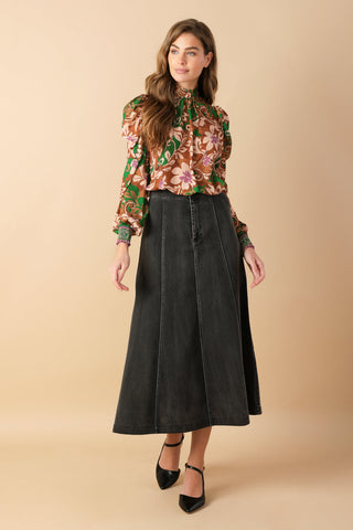 BREWED BLISS WOVEN TOP - By Baano