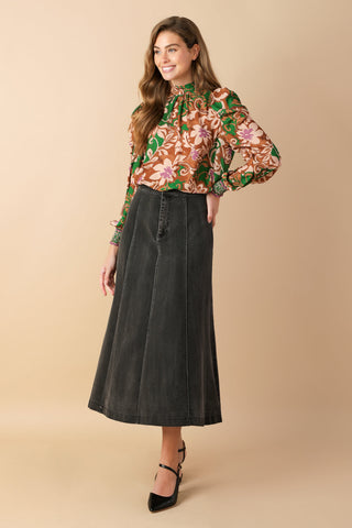 BREWED BLISS WOVEN TOP - By Baano