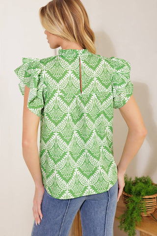 WANT YOU AROUND WOVEN TOP - By Baano