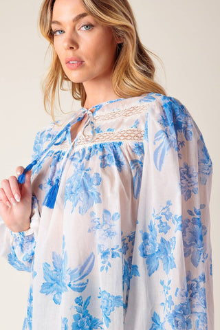 LAGOON DAYDREAMS WOVEN TOP - By Baano