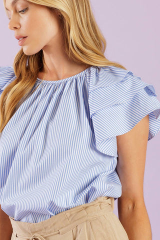 NEED YOU MORE WOVEN TOP - By Baano