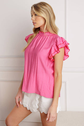 PUSH THE LIMIT WOVEN TOP - By Baano